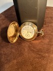 Waltham Gold Filled Hunter Case Pocket Watch Running Subdial Engraved