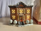 Vintage It s A Wonderful Life Lighted Village Bedford Falls City Hall Enesco_ak