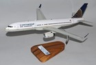 Continental Airlines Boeing 757-200 Old Hue Desk Display Model 1 100 Sc Airplane