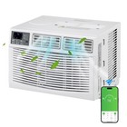 8 000 Btu 115v Window Air Conditioner With Wi-fi   Remote Control  350sp ft