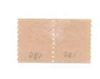 Canada Postage Stamp Scott   130 Coil Pair Mint Hinged 3 Cents George V  1912-24