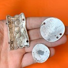 Rare Roman X3 Ancient Pendant Amulet Antique With Amazing Stone Authentic