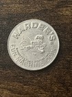 Hardee s Fun Machine Coin Wichita Ks Vintage Rare Arcade Jukebox Token Tb9852 