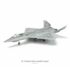 1 72 Yf-23 Stealth Fighter Building Blocks 21cm Military Jet Model Kit No Glue