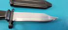 Vintage Russian East German Or European Knife Bayonet   Scabbard Black Tr46