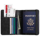 Travel Passport Id Wallet Holder Cover Rfid Blocking Card Case Pu Leather Cover 