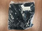 Vintage 80s Nylon Swim Shorts L Deadstock Trunks Black Winterland Blank Nos