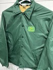 Vtg John Deere Trucker Farm Work Chore Jacket Coat Mens Small Insulated Tractor
