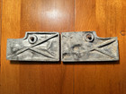 Antique 1930s Lead Toy Soldier Casting Mold Weapons Military Militaria