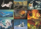 Artists Choice 1974 Comic Images Complete Base Card Set Of 72 Fa