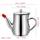1pc Stainless Steel Oil Pot With Filter Cooking Oil Storage Kitchen Tool - New