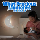 2 Pack Cloud   Moon Lights   Floating Wall Lamps  Battery-operated  Hanging Nigh