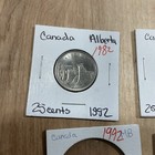 Canada Coin Lot  10 Coins  1980s   1990s Dollars   Quarters