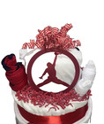 Nike Jordan 13 First Year 3 Tier Diaper Cake Perfect Babyshower Gift Centerpiece
