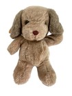 Vtg Russ Berrie Dunhill Puppy Dog 9  Stuffed Plush Tan Brown - No  417