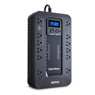850va Eco-friendly Ups Battery Backup   Surge Protector With Lcd Display