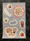 Strawberry Shortcake   Kung Fu Tea - Scratch N  Sniff Stickers - Rare