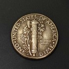 1916-d Mercury Dime Low Production In The First Year ---as Shown In The Figure