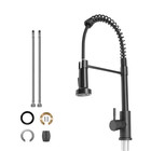Pull Down Kitchen Faucet With Sprayer 360   Swivel Single Handle Sink Mixer Taps