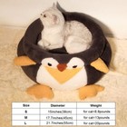 Warm Pet Dog Cat House Beds Kennel Tent Cushion Puppy Kitty Sleeping Nest Indoor