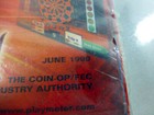 Play Meter Magazine June 1999 - Arcade Video Games Pinball -  New In Bag  -