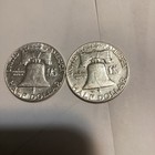 1963 D Franklin Half Dollar  90  Silver  Au