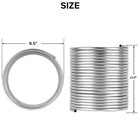 50ft 1 2  Stainless Steel Tubing Coil For Water Chillers And Brewing