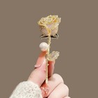 Luxurious Full Rhinestone Crystal Rose Flowers Brooch Pin Women Wedding Gift New