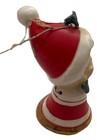Vintage 1950   s Lefton Porcelain Christmas Pixie Boy Elf Bell Japan See Photos
