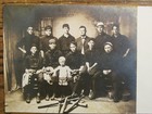 Antique Vintage Ephemera Photo Postcard Rppc Baseball Team W  Young Boy Mascot
