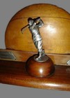 Antique Rare British Art Deco Liverpool Simmarian Club Golf Tournament Trophy 
