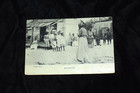 Rare Benjamin Franklin 1 Cent Us Stamp On Postcard 1907
