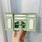 Miniature1 12 Scale Dollhouse Set Furniture Unfinished Storage Cabinet Sideboard