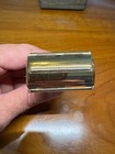 Vintage Gillette Diplomat Gold Safety Razor A2 With Original Case
