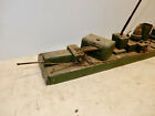 Antique Folk Art Home Made Toy Wooden Military Ship