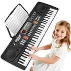 61-key Kids Piano Keyboard For Beginners - Rechargeable Electronic Music Toy   