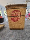 Rare 1940s Pepsi Cola 5 Gallon Syrup Drum Fiber Barrel Lid Advertising Vintage