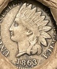 Unsearched Old Estate Wheat Penny Roll Indian Head Vintage Cents Silver Dime  u8