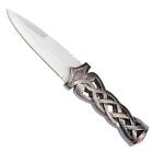 9  Medieval Scottish Celtic Sgian Dubh Knife Fixed Blade Dirk Dagger Red
