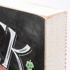 Primitives By Kathy St Patricks Day Sign Luck Of The Irish Home Decor Chalk Art