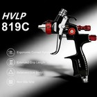 Hvlp Paint Spray Gun 1 3 1 7 2 0mm Multi Nozzle Kit For Industrial Coating Diy