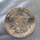 Sterling Silver Aztec Brooch Quetzalcoatl