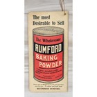 Antique Rumford Baking Powder Grocer s Booklet Notebook Retro Advertising