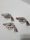 Vintage 1950s-60s Hubley Trooper Cap Gun Lot Of 3