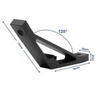 4pcs 2020 135-degree Angle Corner Bracket For 2020 Aluminum Extrusion Hardware