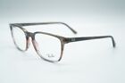 New Ray Ban Rb 5418 8251 Striped Brown Gradient Red Eyeglasses Frame Rx 56-19