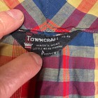 Vintage Towncraft Robe Mens Medium Multicolor Plaid Vintage Wash N Wear Penneys