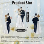5  Wedding Cake Toppers Bride And Groom Resin Couple Figures Party Decor Gifts