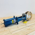Dezurik 4in Kgc-es Knife Gate Valve     316ss Cl150 Pneumatic New