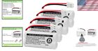 At t   Vtech Compatible Ni-mh Cordless Phone Battery Pack - 4 Count 2 4v 300mah